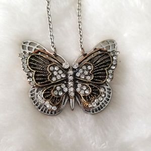 Butterfly 32" Long Necklace
